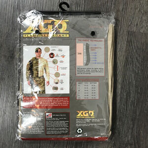 (D4) XGO Flame Retardant Midweight Men's Pants Size 2XL Layer Phase 2 Acclimate